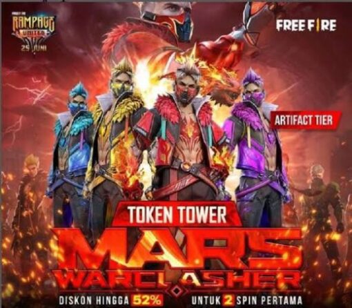 Free Fire Rampage United Full Bundle