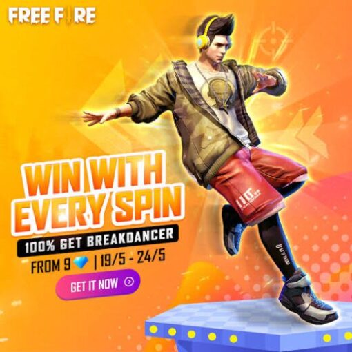 Free Fire Break Dancer