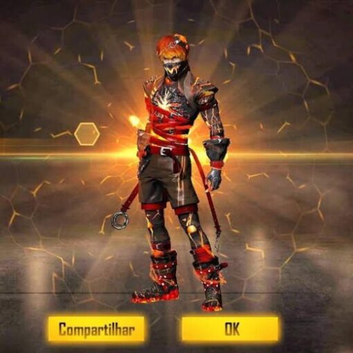 Free Fire Flaming Red