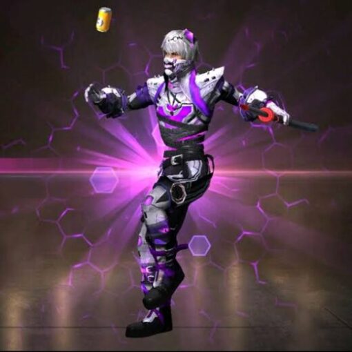 Free Fire Raging Violet