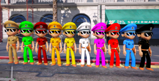 Colourful BiG Singham 10 Ped Combo Pack