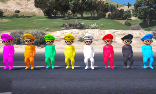 Colourful Baby Little Singham 10 Ped Combo Pack