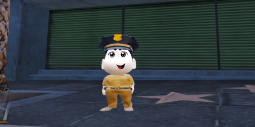 Police Shinchan Addon Ped