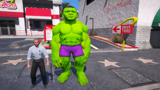 Hulk Franklin Addon Ped