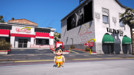 Baby Hanuman Addon Ped
