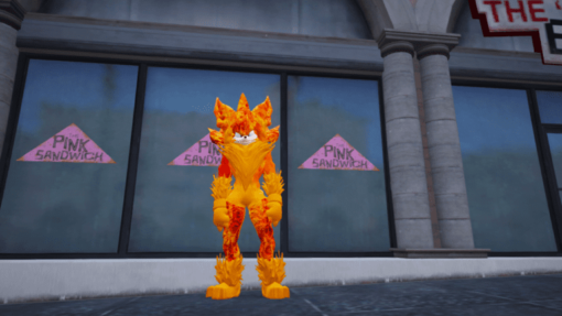 Fire Knuckles Addon Ped