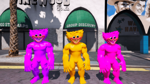 Huggy Wuggy Addon Ped