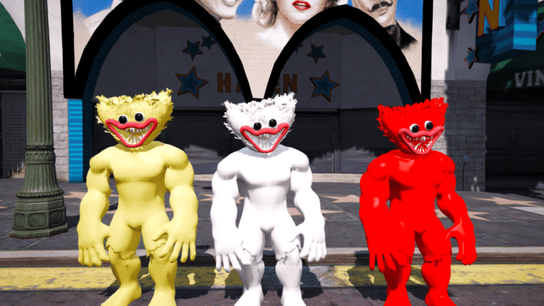 Huggy Wuggy Addon Ped