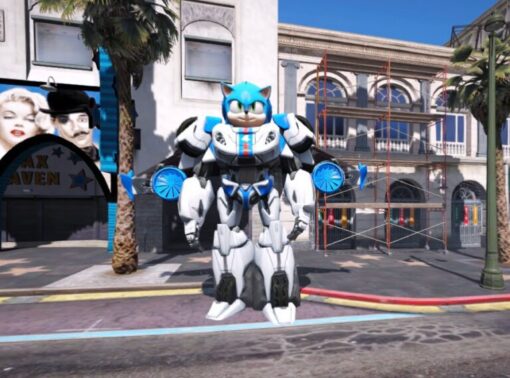 Transformers Sonic Level 5 Addon Ped