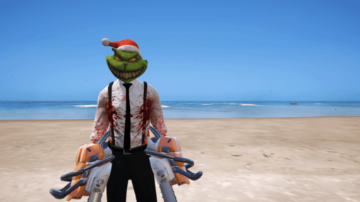 Horror Grinch Addon Ped