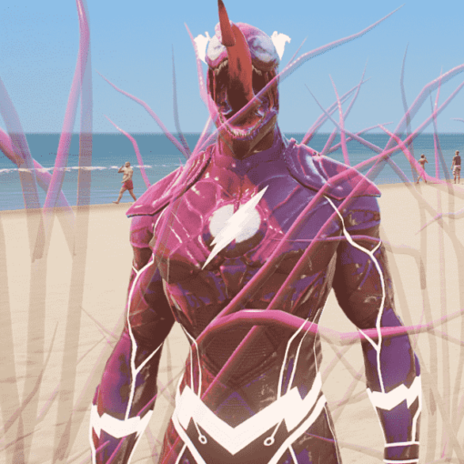 Aura Venom Flash Addon Ped