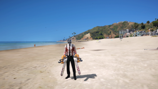 Chainsaw Cameraman Addon Ped