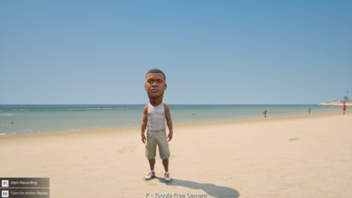 Franklin Big Head Addon Ped (V2)