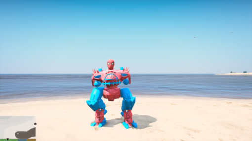 Spiderman Robot Addon Ped (Lv1)