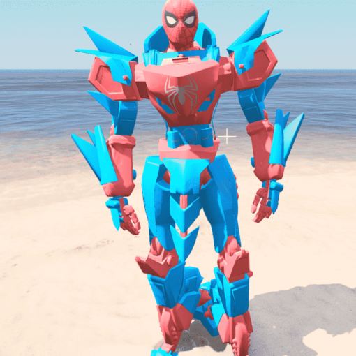 Spiderman Robot Addon Ped (Lv5)