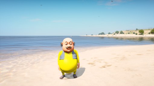 Motu in MOTU PATLU Addon Ped