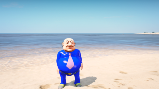Dr Jhatka in MOTU PATLU Addon Ped