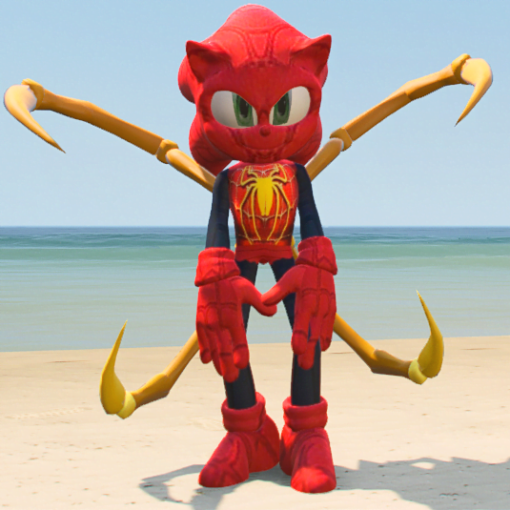 Spider Sonic Addon Ped
