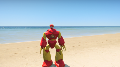 Robot Flash Addon Ped