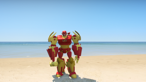 Robot Flash Addon Ped