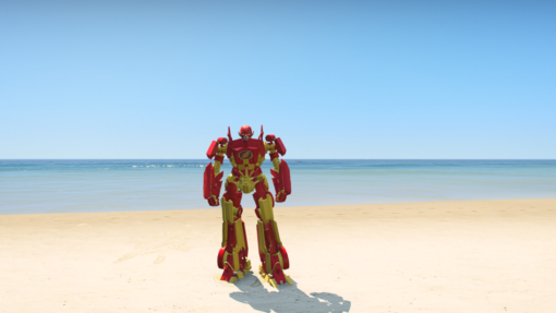 Mods Robot Flash Addon Ped