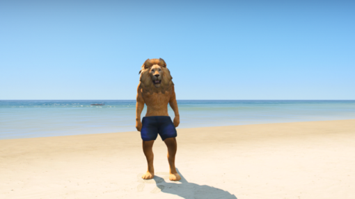 Mods Lion Man Addon Ped