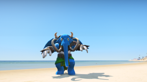 Sonic the Elephant Addon Ped