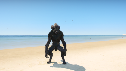 Sonic the Wolf Addon Ped