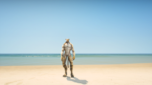 Cheetah Man Addon Ped