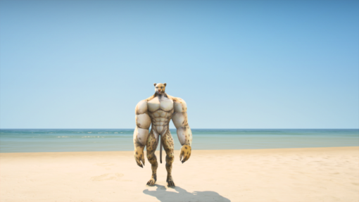 Cheetah Man Addon Ped