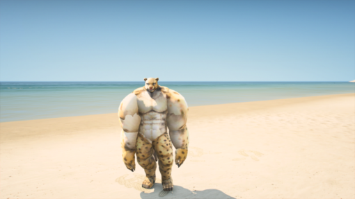Cheetah Man Addon Ped