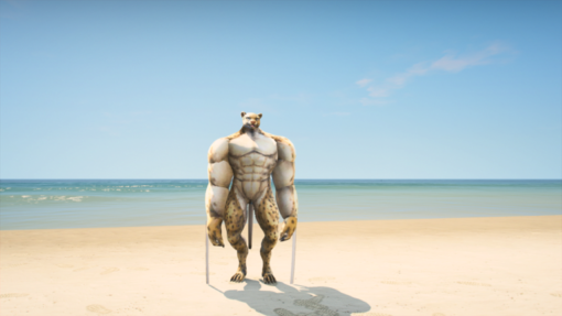 Cheetah Man Addon Ped