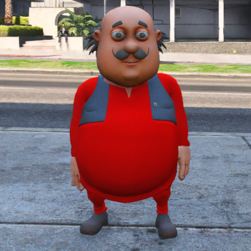 Motu in MOTU PATLU Addon Ped