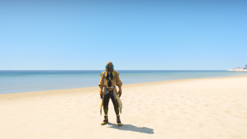 Free Fire Goldom Ghost Addon Ped