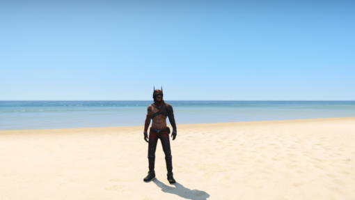 Free Fire Gray Wolf Addon Ped