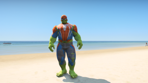 Spiderman Hulk Addon Ped
