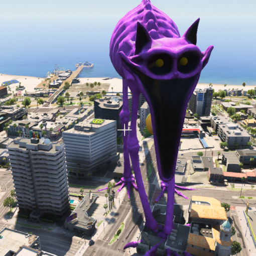 Giant Monster CatNap Addon Ped