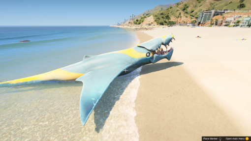 Monster Shark Addon Ped