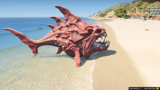 Monster Fish Addon Ped