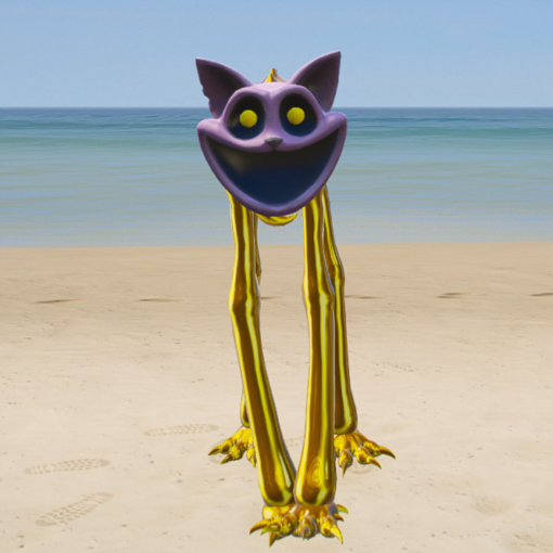 Gold Monster CatNap Addon Ped
