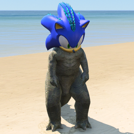 Godzilla Sonic Addon Ped