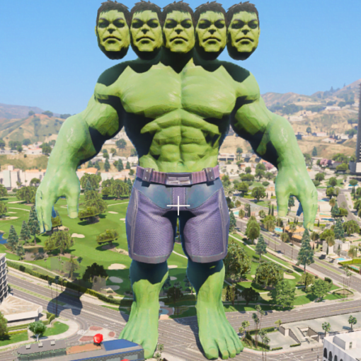 5Head Hulk Giant Addon Prop