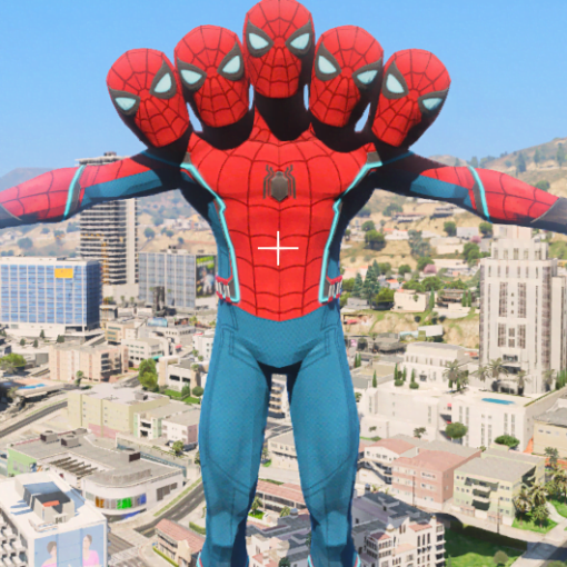 5Head Spiderman Giant Props