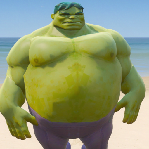 Skinny to Fatty Hulk 4