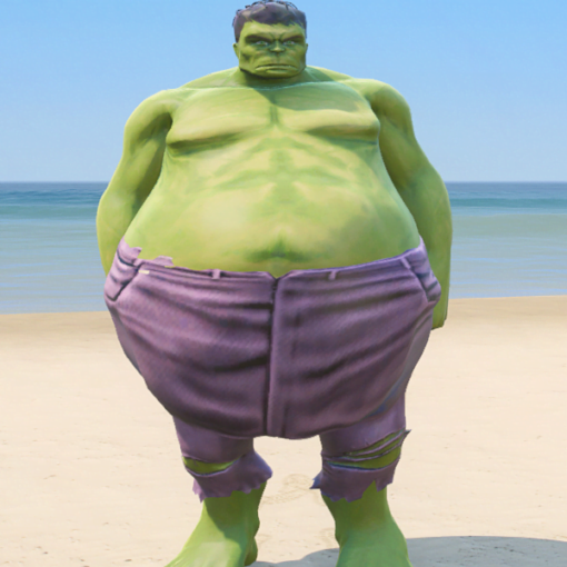 Skinny to Fatty Hulk 5